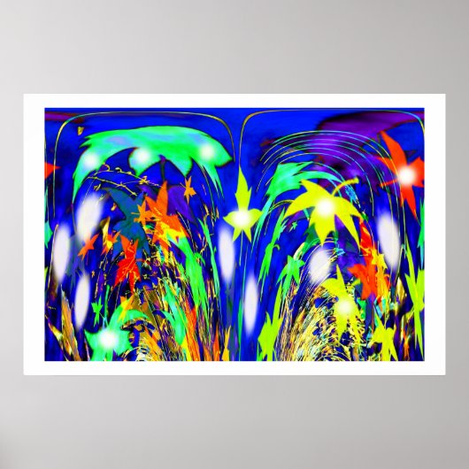 Herbstlichter Poster (Vorne)