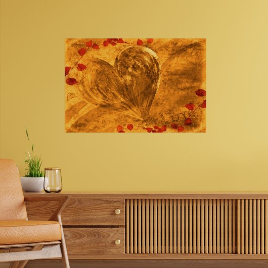 Herbstliebe Poster (Wohnzimmer 2)