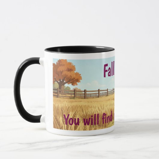 Herbstliebhaber Tasse (Links)