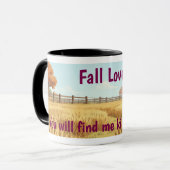 Herbstliebhaber Tasse (Vorderseite Links)