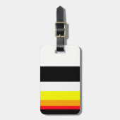 Herbstlinien Gepäckanhänger (Vorderseite vertikal)