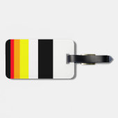 Herbstlinien Gepäckanhänger (Rückseite horizontal)