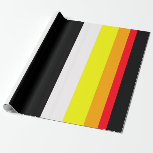 Herbstlinien Geschenkpapier (Ungerollt)