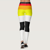 Herbstlinien Leggings (Rückseite)