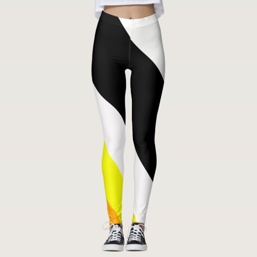 Herbstlinien Leggings (Vorderseite)