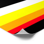 Herbstlinien Poster (Ecke)