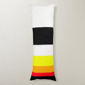 Herbstlinien Seitenschläferkissen (Vorderseite Vertikal)