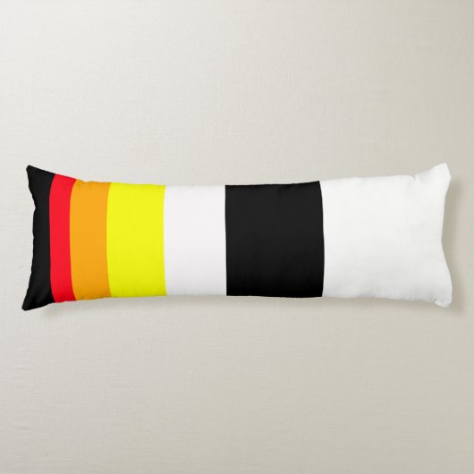 Herbstlinien Seitenschläferkissen (Vorderseite)