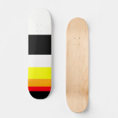 Herbstlinien Skateboard (Vorderseite)