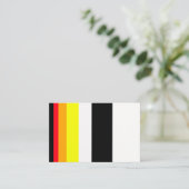 Herbstlinien Visitenkarte (Stehend Vorderseite)