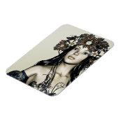 Herbstmädchen Magnet (Linke Seite)