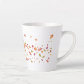 Herbstmädchen mit fliegenden Blätter Milchtasse (Rechts)