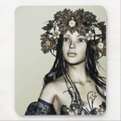 Herbstmädchen Mousepad (Vorne)