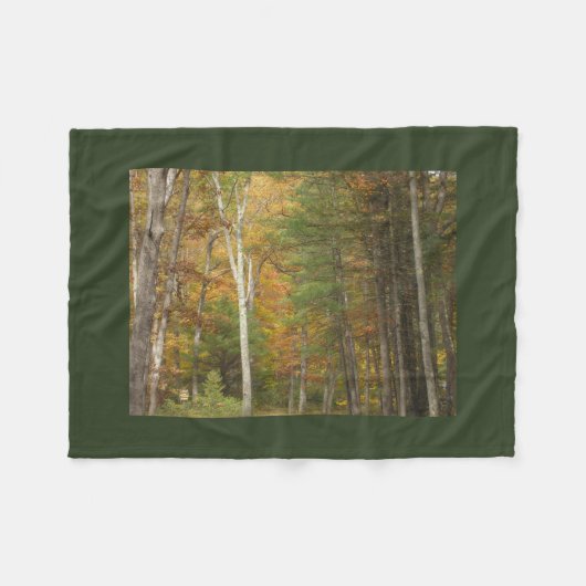 "Herbstmagie" Fleecedecke (Vorderseite (Horizontal))