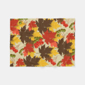 Herbstmagie Fleecedecke (Vorderseite (Horizontal))