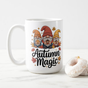 Herbstmagie Gnome Kaffeetasse