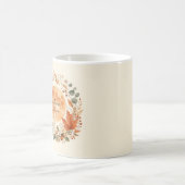 Herbstmagie Mond Botanischer Kaffeebecher Kaffeetasse (Mittel)