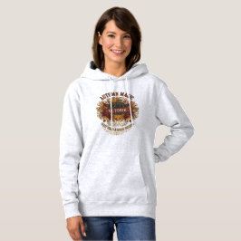 Herbstmagie Oktober Hoodie - Gemütliche Herbstwobe