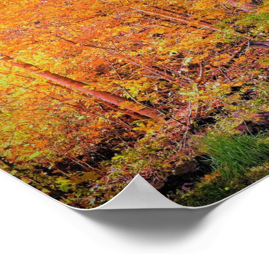 Herbstmagie Poster (Ecke)