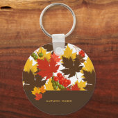 Herbstmagie Schlüsselanhänger (Vorderseite)