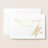 Herbstmalerei Aquarell 300 Folienkarte (Vorderseite mit Umschlag)