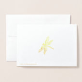 Herbstmalerei Aquarell 300 Folienkarte (Rückseite mit Umschlag)