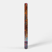 Herbstmalerei der Frau Samsung Galaxy Hülle (Rechte Seite)