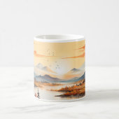 Herbstmalerei Kaffeetasse (Mittel)