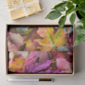 Herbstmapfelbaum Blätter farbenfrohe Herbstlandsch Seidenpapier (Geschenk)