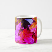 Herbstmapfelblättern farbenfrohe Herbstlandschaft Kaffeetasse (VorderseiteRechts)