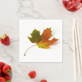 Herbstmapfelleaf Serviette (Beispiel)