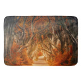 Herbstmapfelwald fällt Wälder Blätter Badematte (Vorderseite)