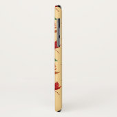 Herbstmapier Blätter mit individuelle Name Case-Mate iPhone Hülle (Hinten/Links)