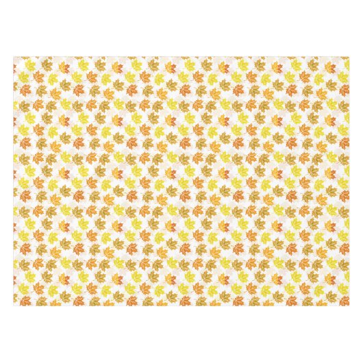 Herbstmaple-Blätter fallen Blattleaf-Erntedank Tischdecke (Vorderseite (Horizontal))