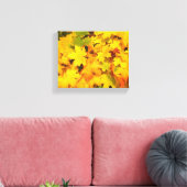 Herbstmaple-Blätter mit Herbstfarben Leinwanddruck (Insitu (Wohnzimmer))