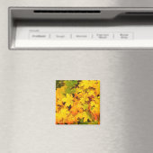 Herbstmaple-Blätter mit Herbstfarben Magnet (In Situ (Geschirrspüler))