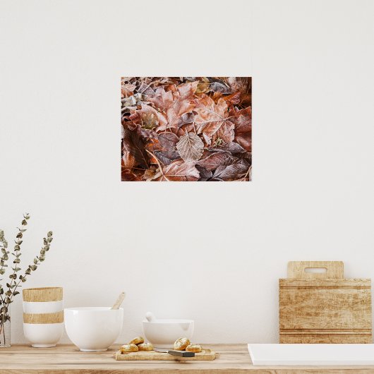 Herbstmaple Blätter Poster Paper (Matte) (Küche)