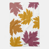 Herbstmaple Verlasst modern Geschirrtuch (Vertikal)