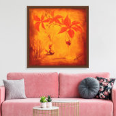 Herbstmärchen Leinwanddruck (Insitu (Wohnzimmer))