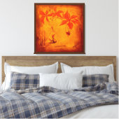 Herbstmärchen Leinwanddruck (Insitu (Schlafzimmer))