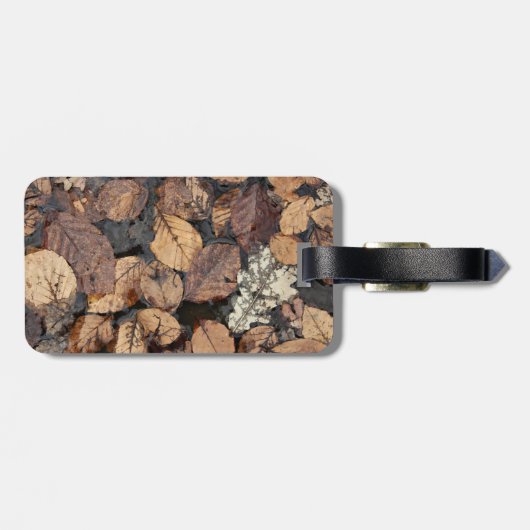 Herbstmarke Gepäckanhänger (Rückseite horizontal)