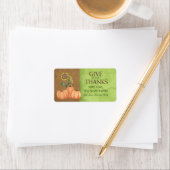 Herbstmarken Adressaufkleber (Insitu)