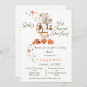 Herbstmassage Einladung (Vorne/Hinten)