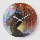 Herbstmaueruhr Große Wanduhr (Vorderseite)