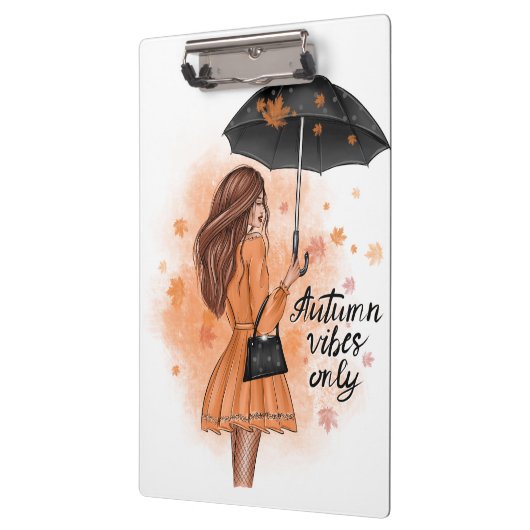 Herbstmäulchen nur fallen Mode Klemmbrett (Links)