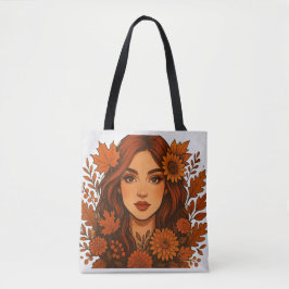Herbstmaus - Frauen mit Herbstgeburten Blume Tasche