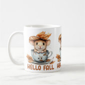 Herbstmaus-Kaffeetasse Kaffeetasse (Links)