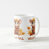Herbstmaus-Kaffeetasse Kaffeetasse (VorderseiteRechts)