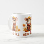 Herbstmaus-Kaffeetasse Kaffeetasse (Vorderseite Links)