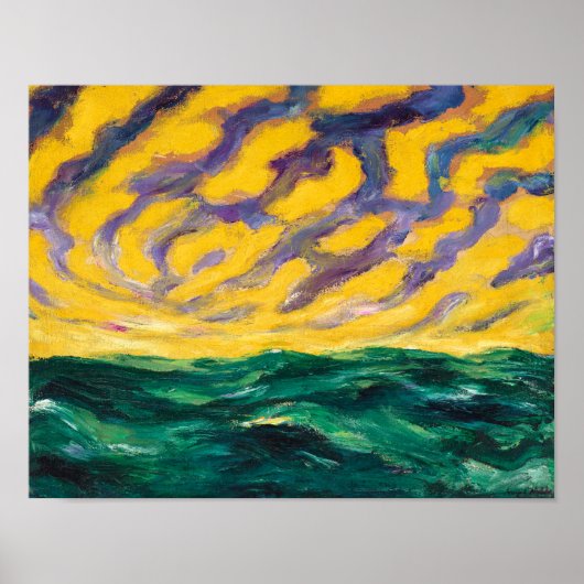 Herbstmeer | Emil Nolde | Poster (Vorne)